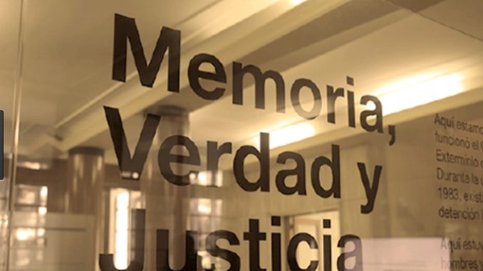 Memoria, verdad y Justicia