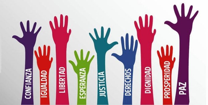 Derechos humanos manos