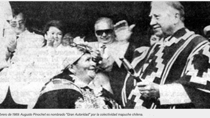 Pinochet mapuches